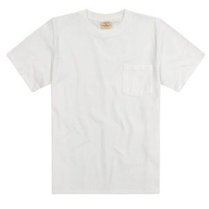 Goodwear SS Crew Neck w/Pocket Classic Fit- WHITE